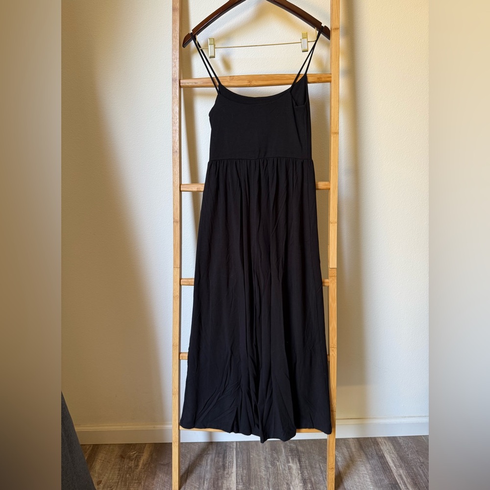 Quince Black Jumpsuit